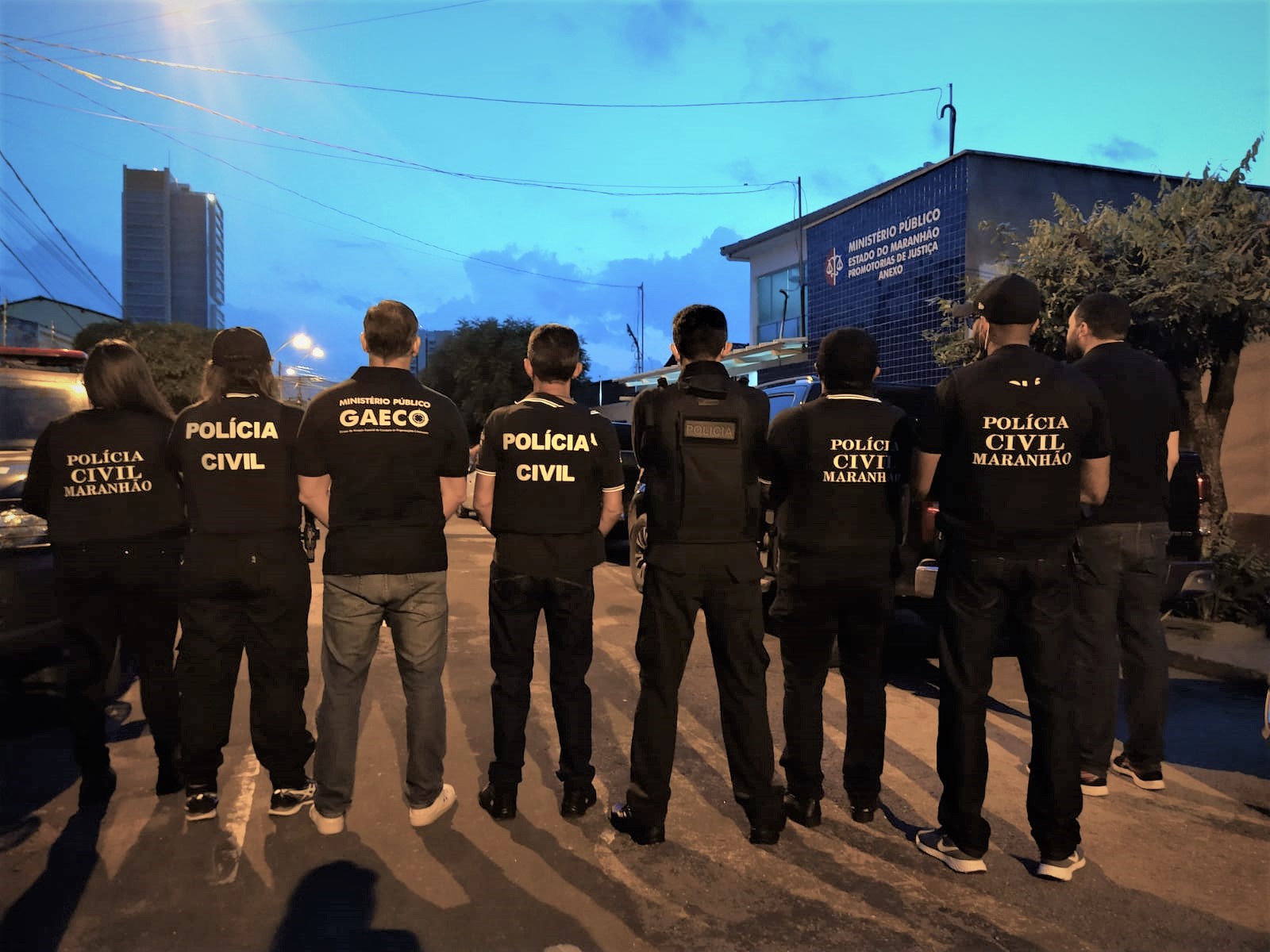 FOTO EQUIPE POLÍCIA CIVIL