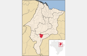 mini Mapa São Raimundo das Mangabeiras