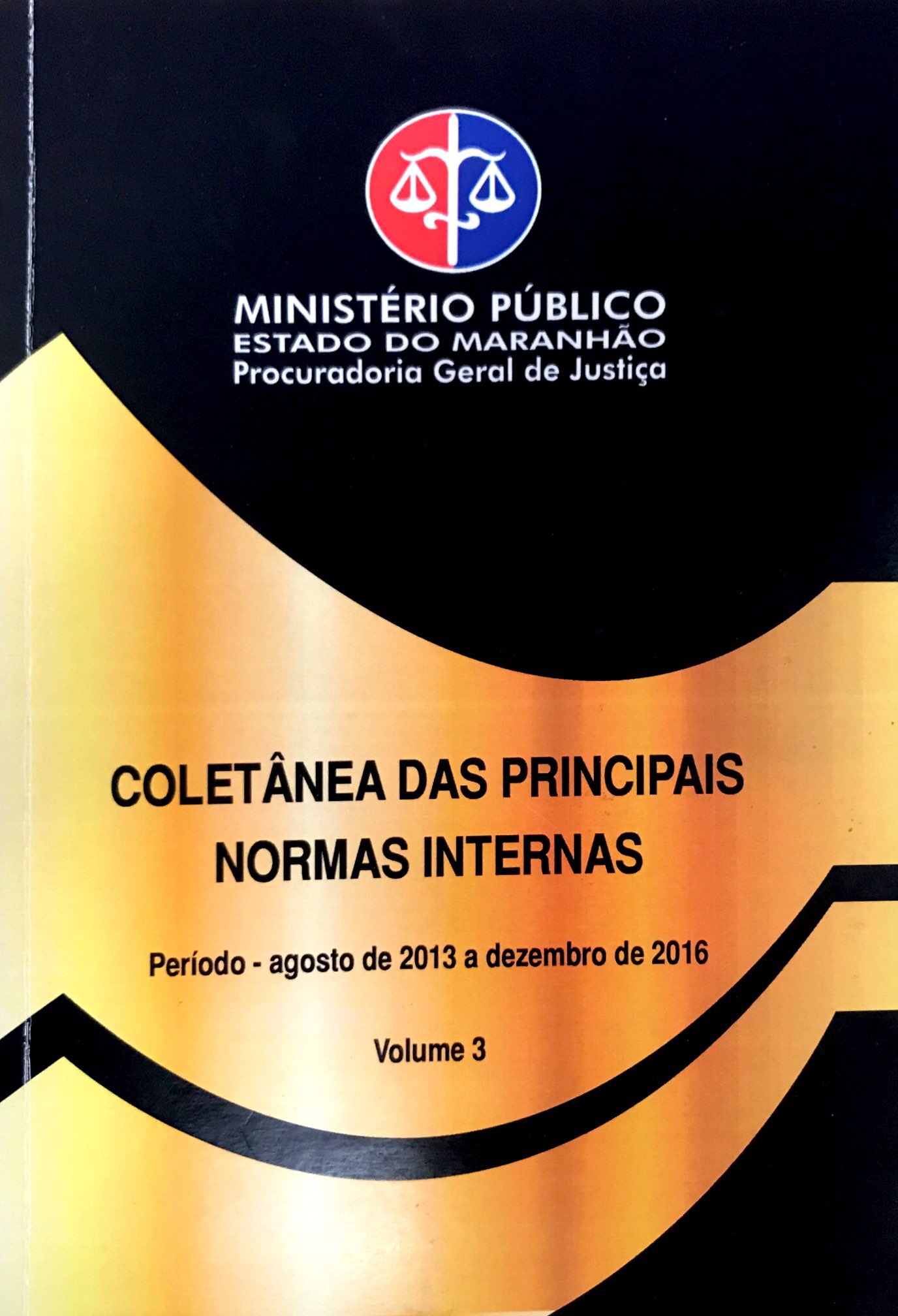 Capa Coletânea Norma Internas vol. 3