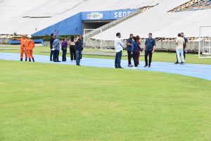 SÃO LUÍS – MPMA vistoria manutenções no estádio Castelão