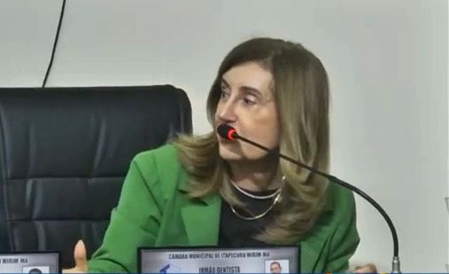 A promotora de justiça Sandra de Pontes conduziu a audiência