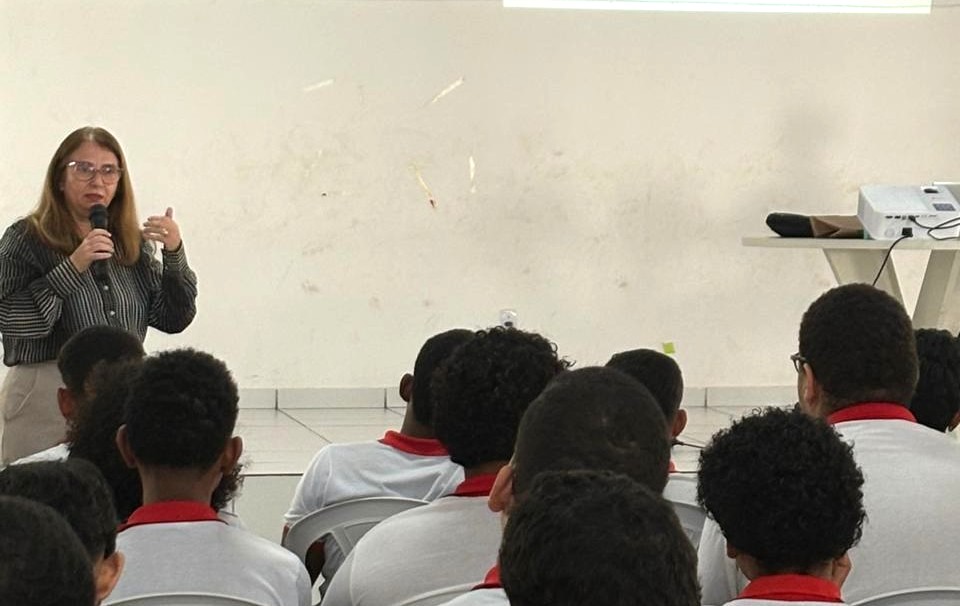 Promotora de justiça Norimar Campos abordou a Lei Maria da Penha