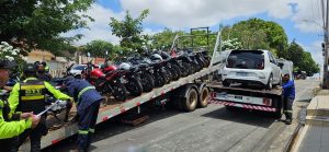 SÃO LUÍS – Operação Rolezinho realiza nova etapa e apreende 52 motocicletas e um automóvel